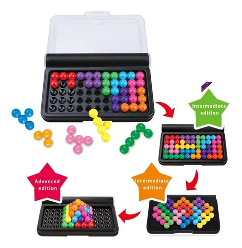 Juego De Mesa Rompecabezas 3d Iq Para Niños Inteligentes