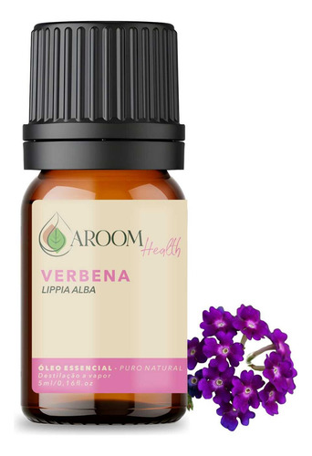 Óleo essencial puro de Verbena – 5 ml Aroom Health