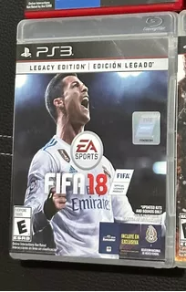 Fifa 18 Legacy Edition Playstation 3 // Ps3