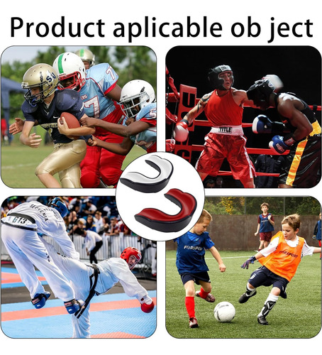 2 Pcs Protector Bucal Deportivo Para Adultos, Protector