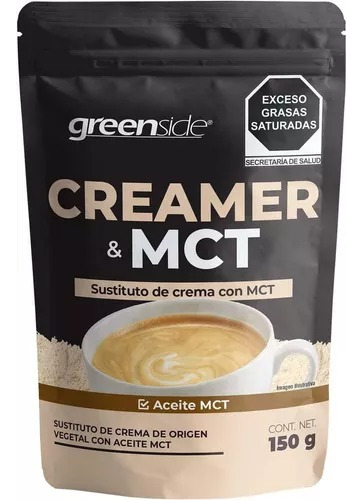 Greenside Creamer & Mct 150 G Sustituto De Crema Con Mct Sabor Sabor Natural