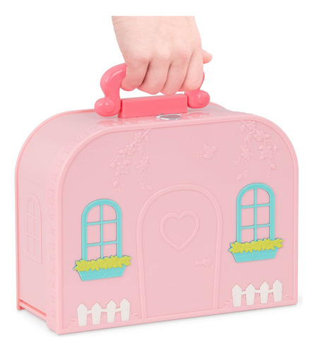 Conjunto De Brinquedos Dollhouse Li'l Woodzeez Com 2 Bonecos
