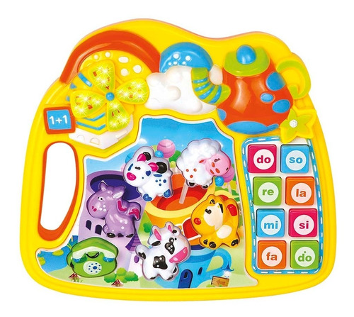 Brinquedo Educativo Paradise Com Som Dm Toys 4335