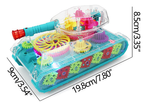 X Nuevo Coche De Juguete Transparente For Niños Pequeños,
