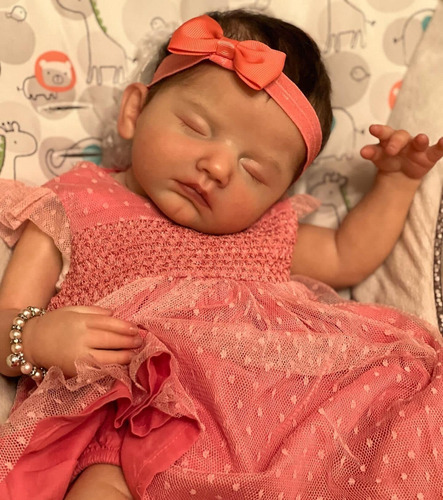 Muñeca Reborn De 20 Pulgadas Con Acabado Ya Pintado, Sara