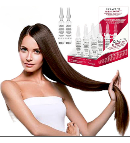 Nutrapel Ampolleta Reconstructive Keractive 911 12amp/15ml