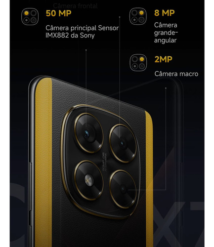 Xiaomi Poco X7 Dual Sim 5g 512gb 12g Ram Desbloqueado Preto