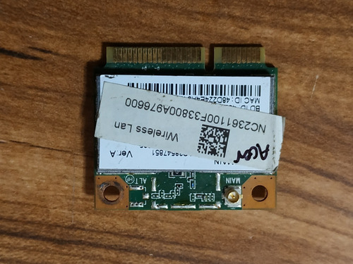 Tarjeta Modulo Wifi Red Acer E1-430 E1-420 E3 E3-110 E3-112 (Usado)