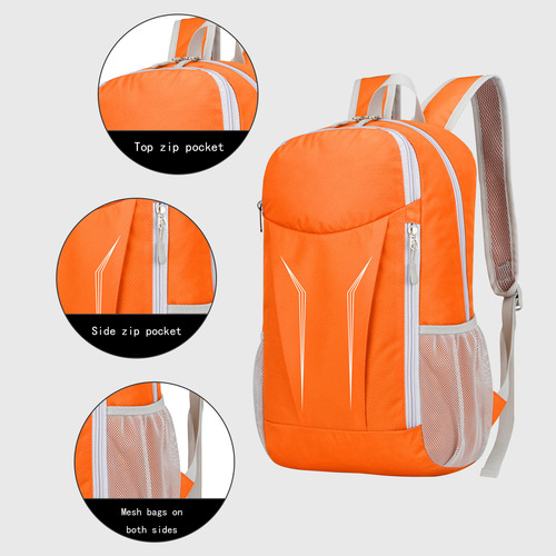 Mochila Ligera Para Senderismo, Agua, Plegable, 16 Litros, P