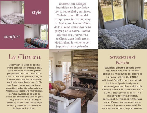 Casa En El Quijote Club De Chacras, La Barra, Punta Del Este, Dueño Directo!