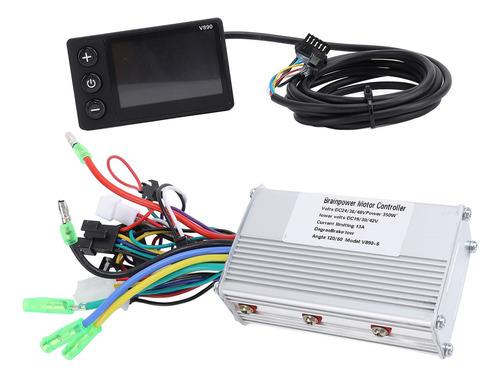 Controlador De Motor Sem Escova 24v 36v 48v 60v 350w Elétric