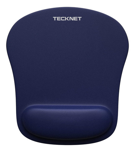 Mouse Pad Con Reposamunecas Tecknet Azul