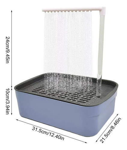 T Bañera Automática Para Pájaros - Baño Con Ducha Pájaros