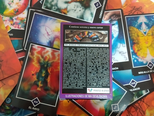 Mayoreo 10 Tarot Osho Zen Plastificado En Español 11x7.5 Cm