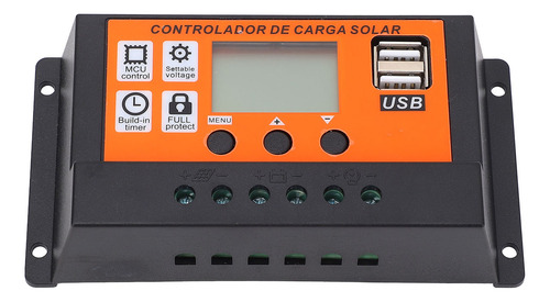 Controlador Solar De Adaptación Automática Orange Pwm 12 V 2