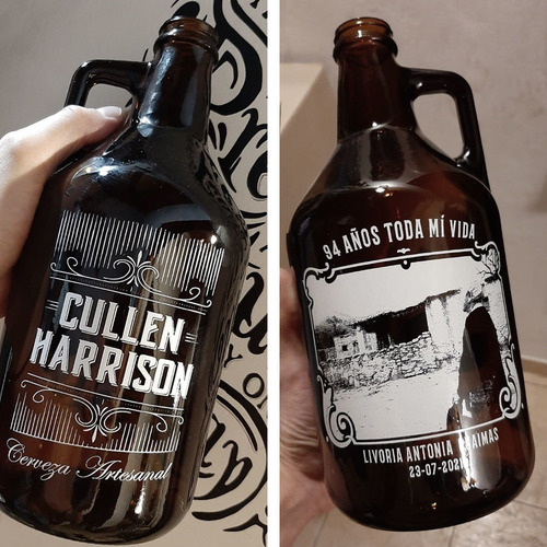Grabado Y Serigrafía En Vasos, Copas, Botellas Y Growlers