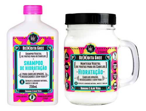 Lola Bemdita Ghee Shampoo 250ml + Mascara Hidratante 350gr