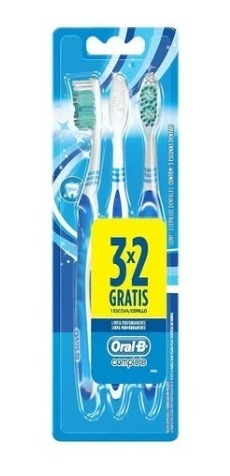 Pack Cepillo Dental Oral B Complete Soft 3 Un