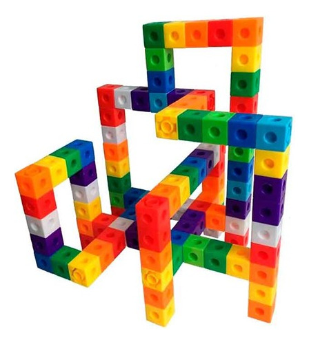 Set De 100 Cubos Multi Encaje Seigard