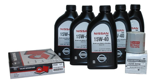 Kit De Afinación 15w-40 Para Nissan X-trail