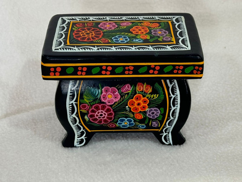 Artesanía De Olinalá -marranita Miniatura- .009