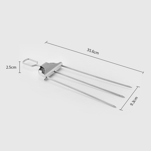 Brocheta De Brocheta De 3 Puntas, Palitos Multifuncionales,