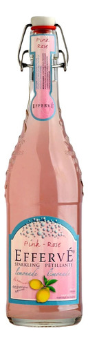 Água Com Gás Sabor Limonada Rosa Effervé 750ml