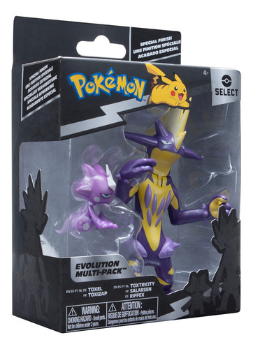 Pokemon Select Evolution Toxtricity Nuevo Original