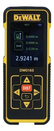 Trena A Laser 50m Dewalt Dw0165n Amarelo E Preto