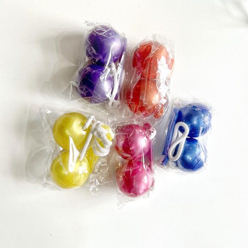 4 Bump Balls With Lights Azul