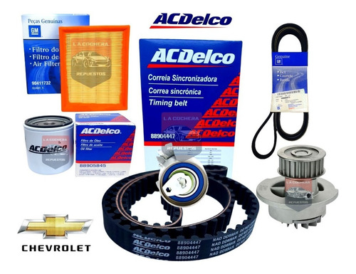 Kit Distribucion Agile 1.4 8v + Poliv 2010 2011 2012 2013 