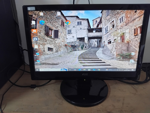 Monitor Aoc Agon 16 Modelo 1619swa 1619swa Preto (Usado)