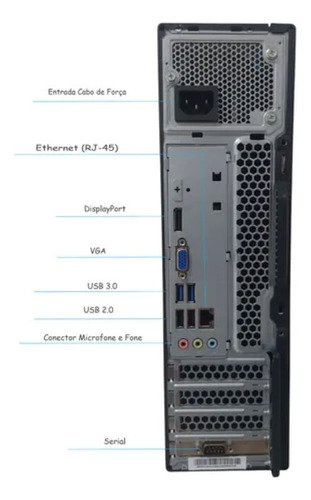 Pc Desktop Lenovo Intel Core I5 16gb Ssd 240gb Win 10