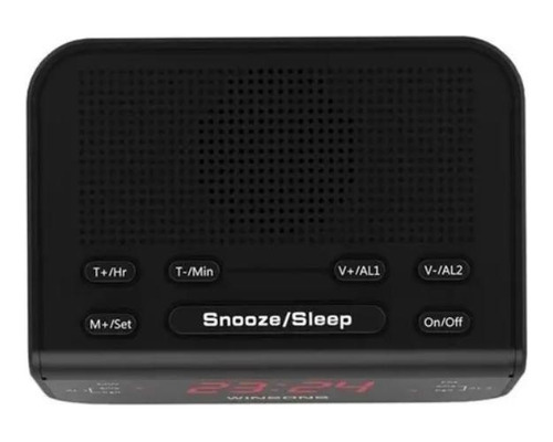 Despertador Rádio Relógio Digital Lcd