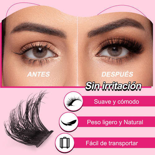 Cmayome Pestañas Postizas 204 Piezas Caja Set Gran Capacidad