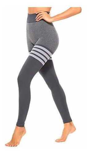 Pantalones De Yoga Elasticos De Cintura Alta Para Mujer 