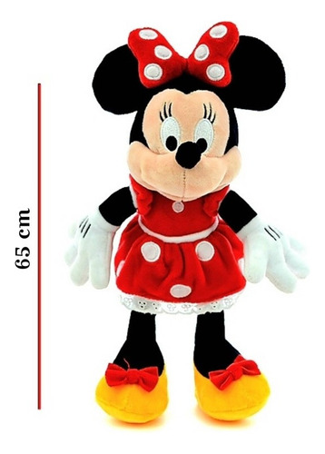 Minnie De Peluche Grande Original Disney Calidad Pemium 65cm