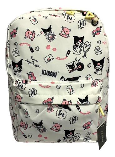 Mochila Escolar Kuromi My Melody Sanrio Vuelta A Clases!