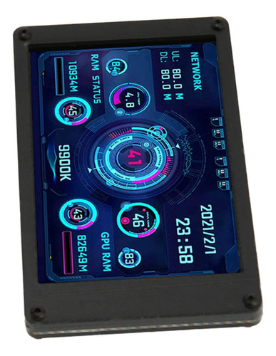 Monitor De Dados De Cpu De 3,5 Polegadas Usb Mini Screen Gpu