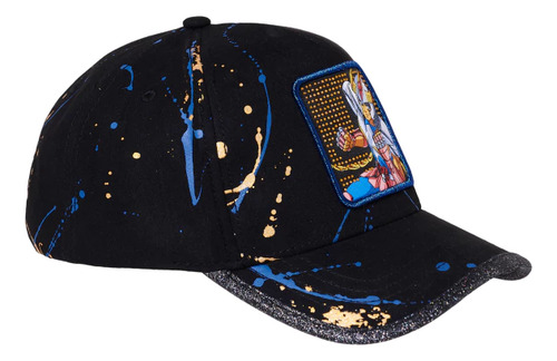 Gorra Capslab Caballeros Del Zodiaco Original Negro Unico Phonix