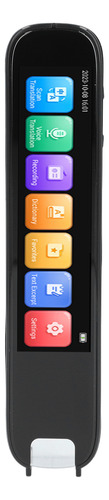 Digitalização, Tradução, Pen Scan Translator, Tela De 3,71 P