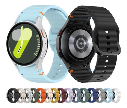 Pulseira Compatível Com Samsung Galaxy Watch 7 40mm 44mm Fe