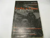 Comprar Lucha De Clases Revista Marxista De Teoria Y Politica N 1