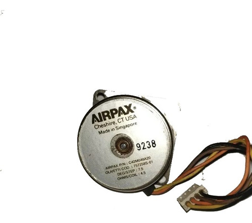 Motor De Passo  Airpax - C57l048a01-9351 - 7,5 Deg - 6,25