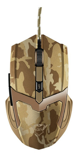 Imagem 3 de 5 de Mouse Gamer Trust Gtx 101d Desert 4800dpi