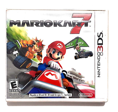 Jogo Mario Kart 7 Nintendo 3 Ds.