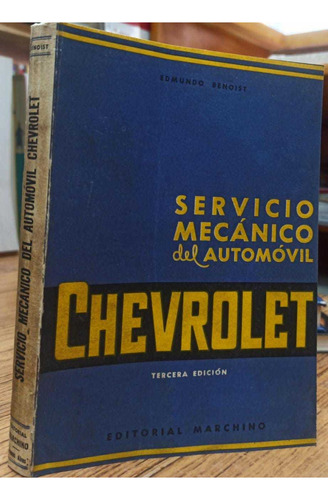 Libro Servicios Mecánico Del Automóvil Chevrolet - 3 Ed