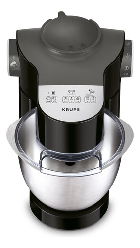 Batidora De Pedestal Multifunción Krups Master Amasa Y Licua