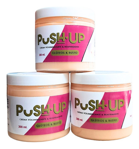 Push Up Crema 3 Piezas