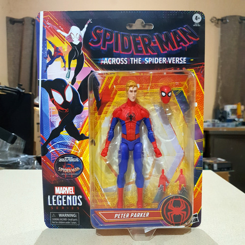 Marvel Legends Spider Man Peter B Parker Spiderman Into Sv
